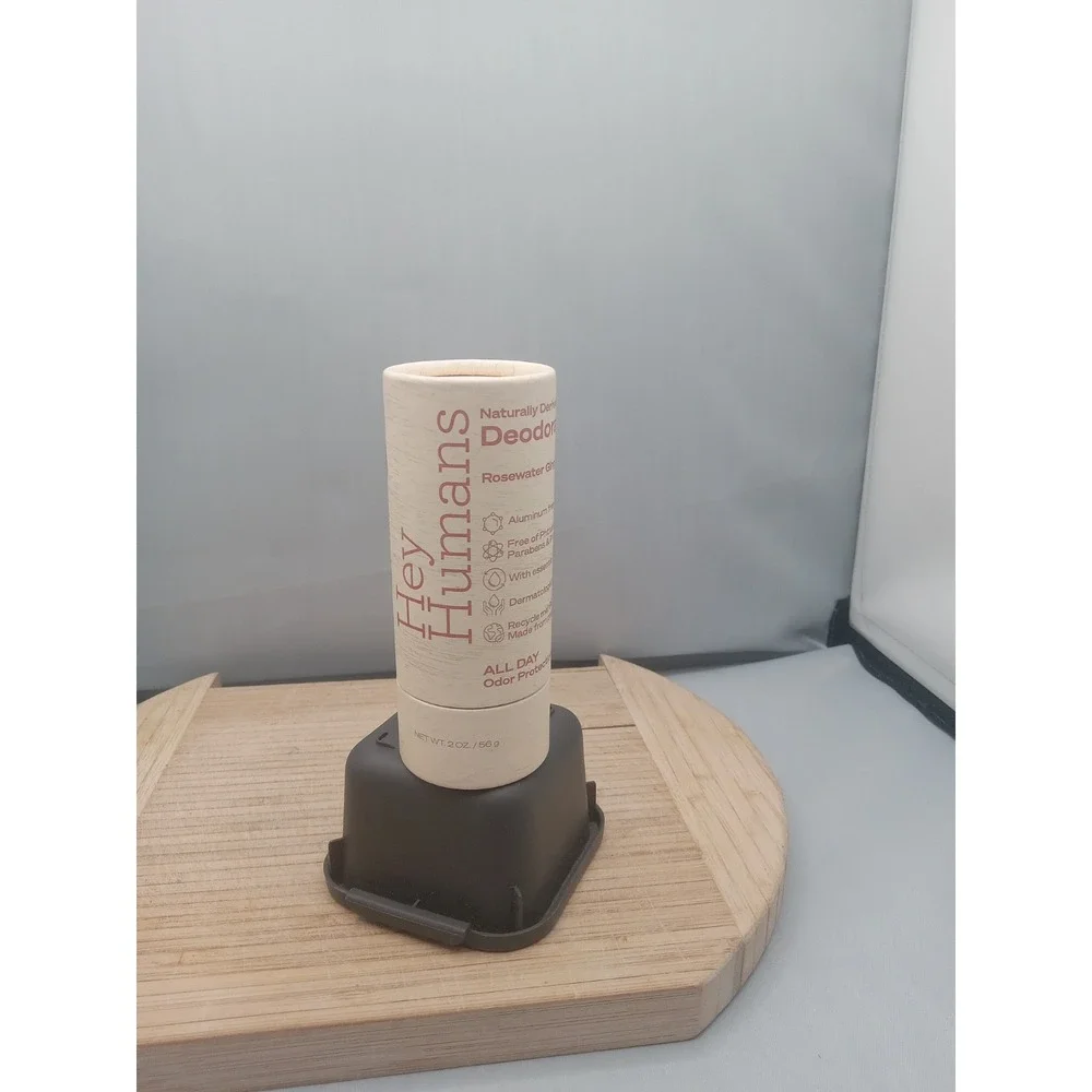 Hey Humans‎ Aluminum Free Deodorant Stick 2 Ounce Vegan Rosewater Ginger